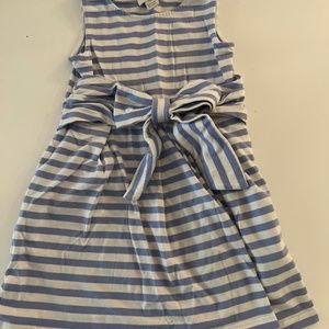 Kate Spade white and blue stripes 110/5Y